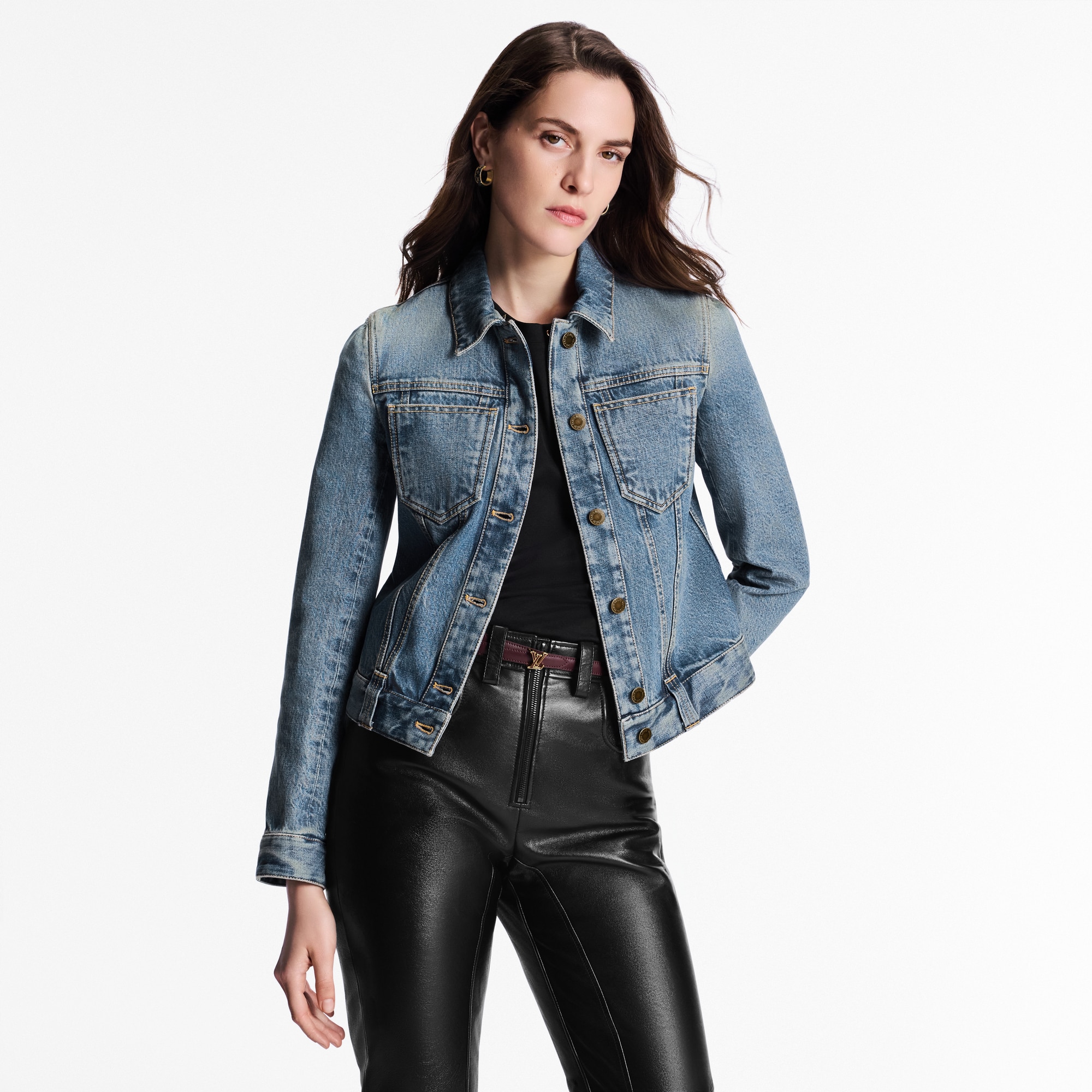 Short Denim Jacket - Women - Ready-to-Wear | LOUIS VUITTON ®
